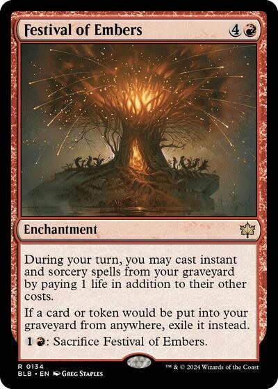 Festival of Embers - Foil