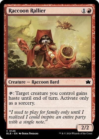 Raccoon Rallier - Foil