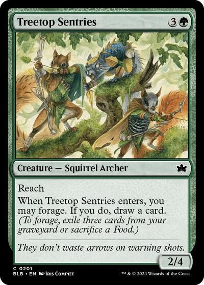 Treetop Sentries - Foil