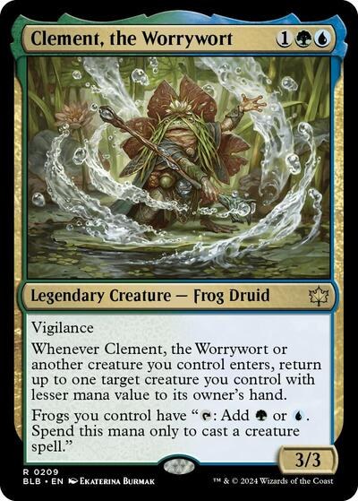 Clement, the Worrywort - Foil