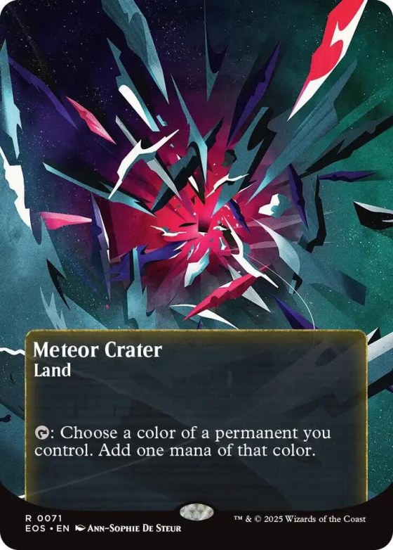 Meteor Crater - Foil