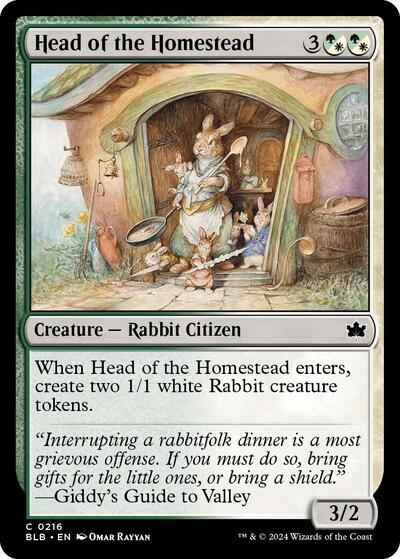Head of the Homestead - Foil