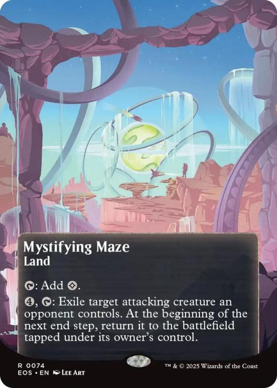 Mystifying Maze - Foil