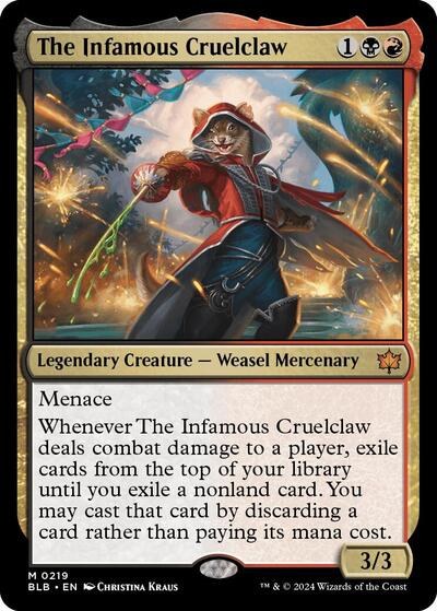 The Infamous Cruelclaw - Foil