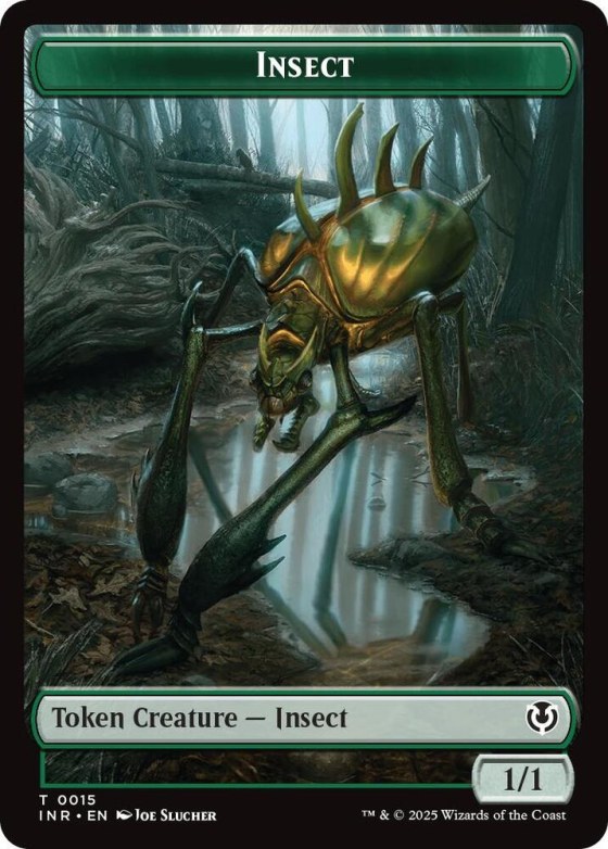 Insect // Spider Double-Sided Token - Foil