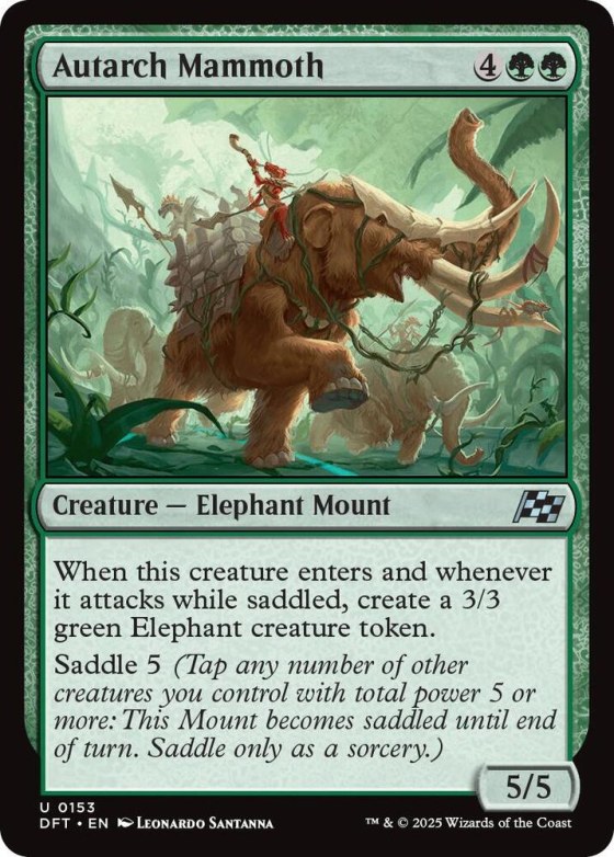 Autarch Mammoth - Foil