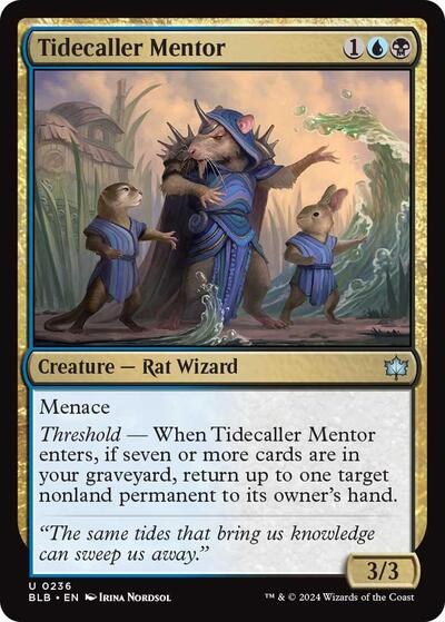 Tidecaller Mentor - Foil