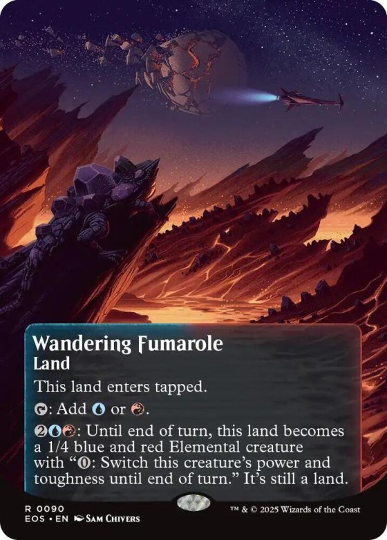 Wandering Fumarole