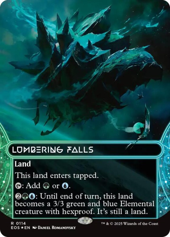 Lumbering Falls