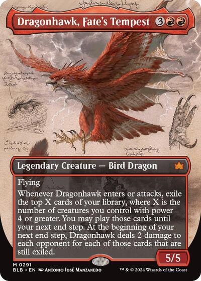 Dragonhawk, Fate's Tempest - Foil