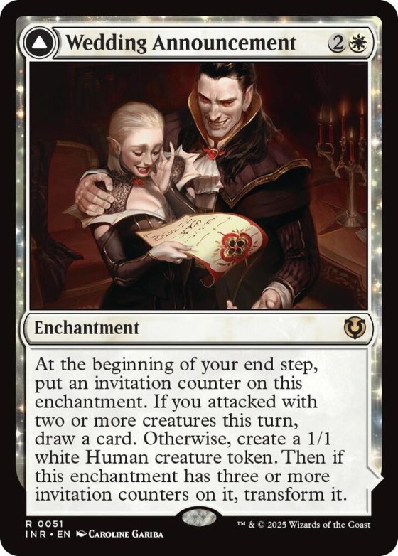Wedding Announcement - Foil