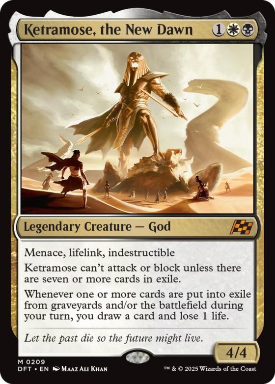 Ketramose, the New Dawn - Foil