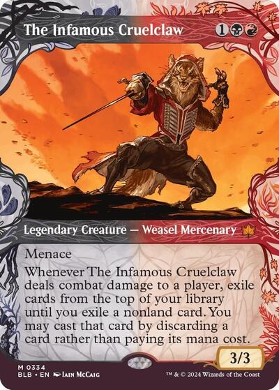 The Infamous Cruelclaw - Foil