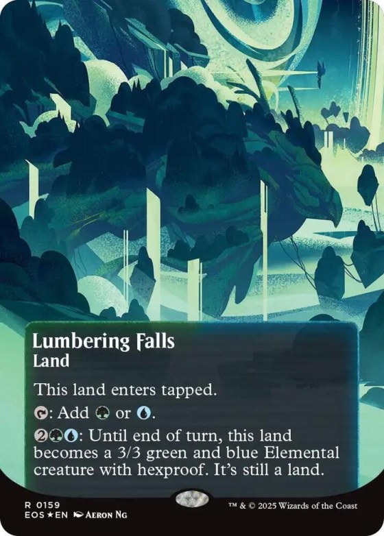 Lumbering Falls