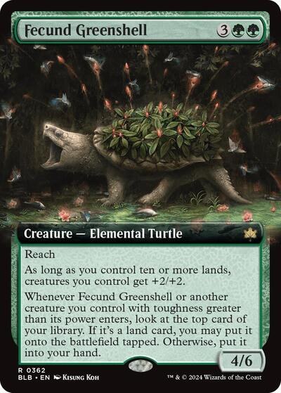 Fecund Greenshell - Foil
