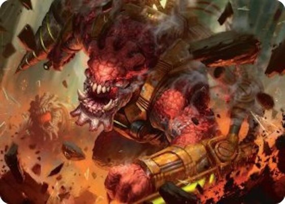 Full Bore Art Card
