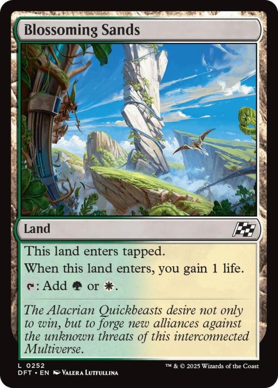 Blossoming Sands - Foil