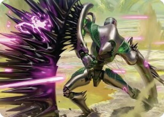 Tapestry Warden Art Card