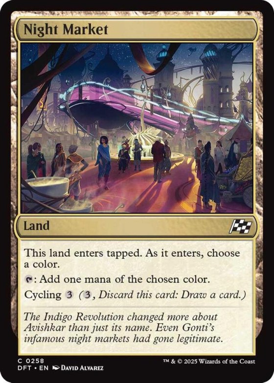 Night Market - Foil