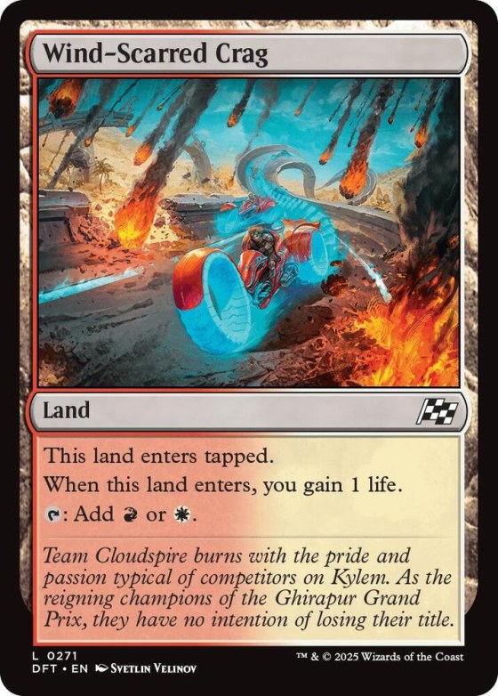 Wind-Scarred Crag - Foil