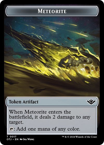 Meteorite Token - Normal Meteorite Token