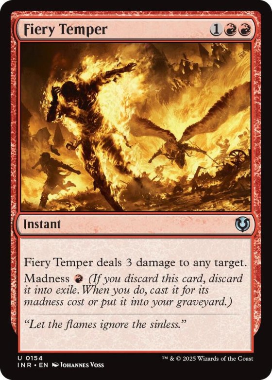 Fiery Temper - Foil