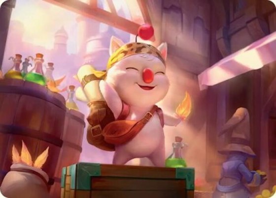Stiltzkin, Moogle Merchant Art Card - Normal Stiltzkin Moogle Mercha