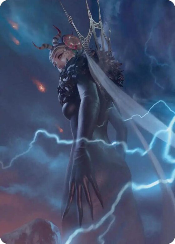 Edea, Possessed Sorceress Scene Art Card - Normal Edea Possessed Sorceres