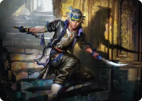 Locke Cole Art Card - Normal Locke Cole Art Card