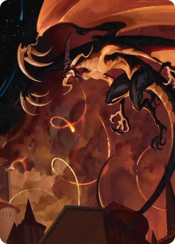 Mega Flare Scene Art Card - Normal Mega Flare Scene Art Ca