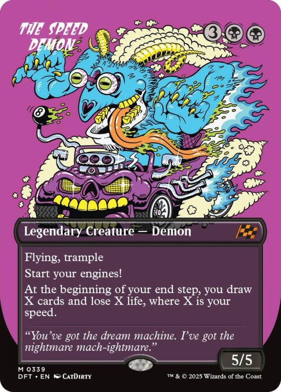 The Speed Demon - Foil