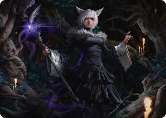 Y'shtola, Night's Blessed Art Card - Normal Y Shtola Night S Blesse