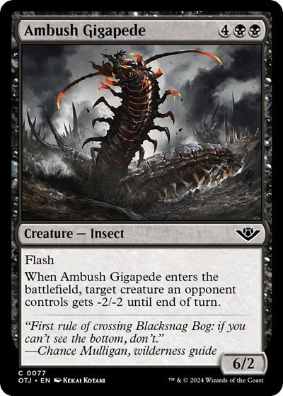 Ambush Gigapede - Foil