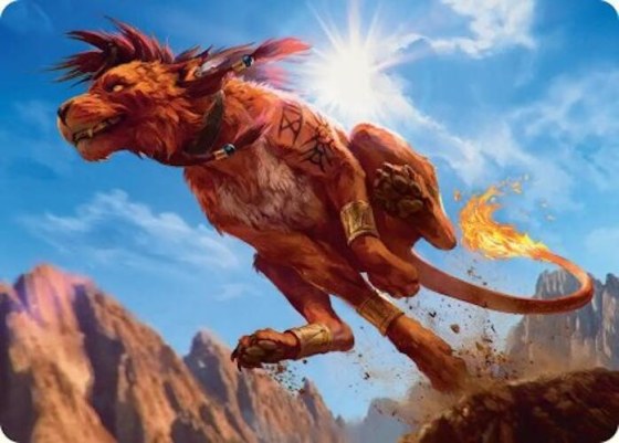 Red XIII, Proud Warrior Art Card