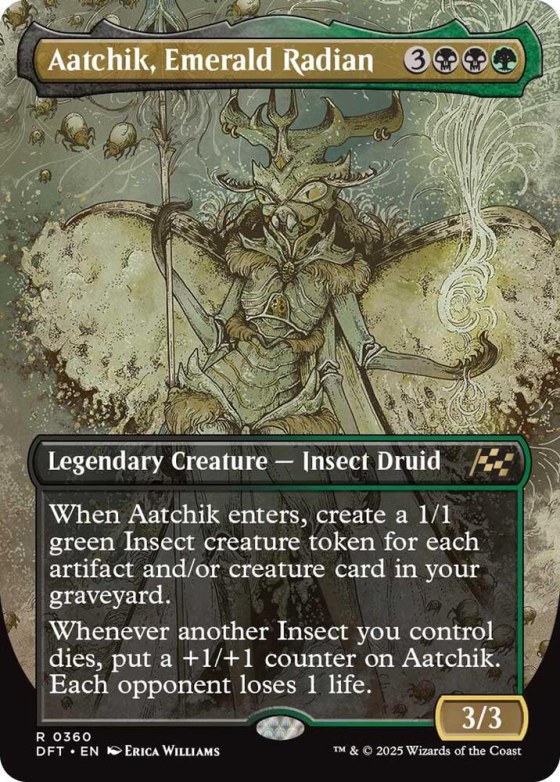 Aatchik, Emerald Radian - Foil