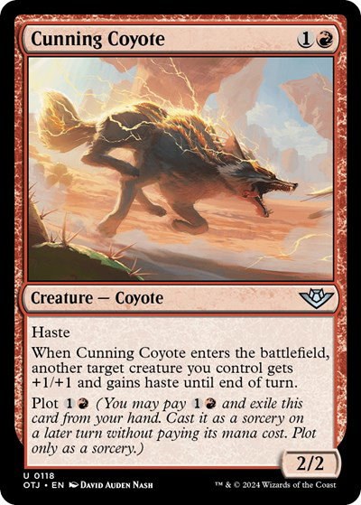 Cunning Coyote - Foil