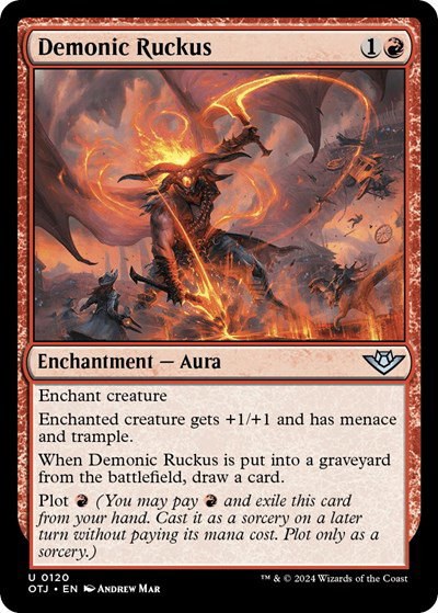 Demonic Ruckus - Foil