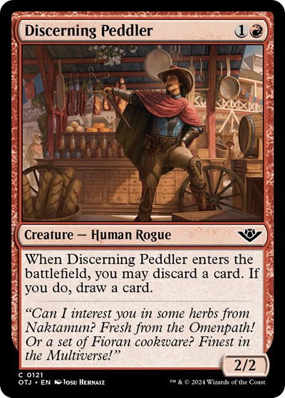 Discerning Peddler - Foil