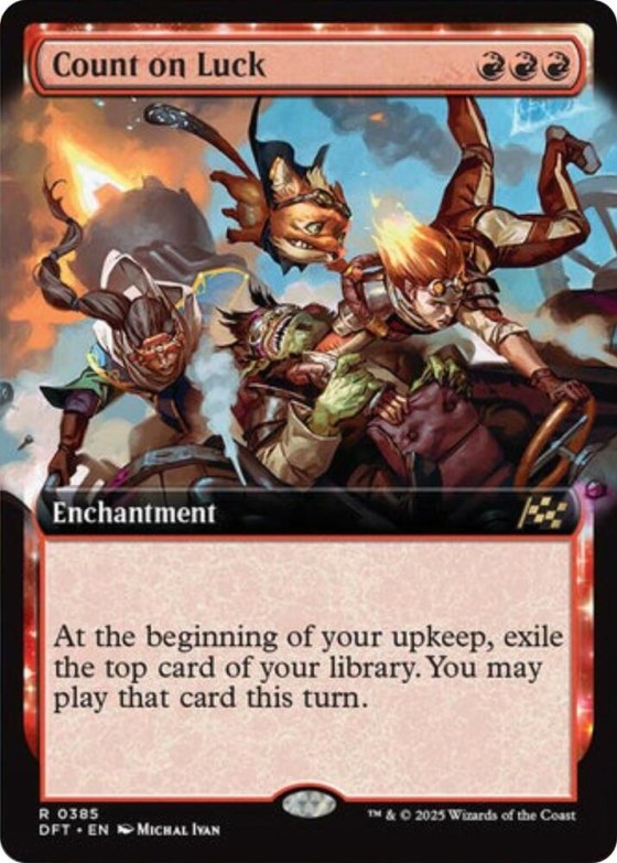 Count on Luck - Foil