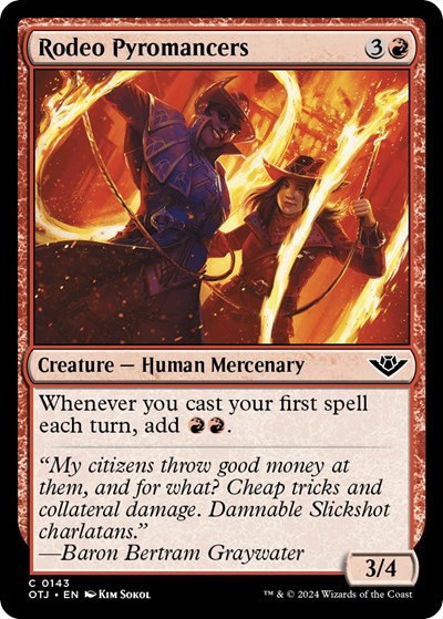 Rodeo Pyromancers - Foil