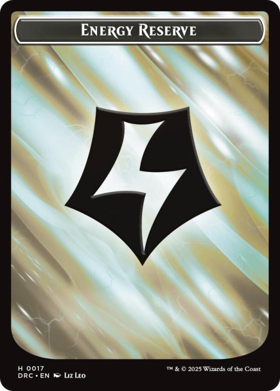 Energy Reserve // Energy Reserve Double-Sided Token - Normal Energy Reserve Energy R