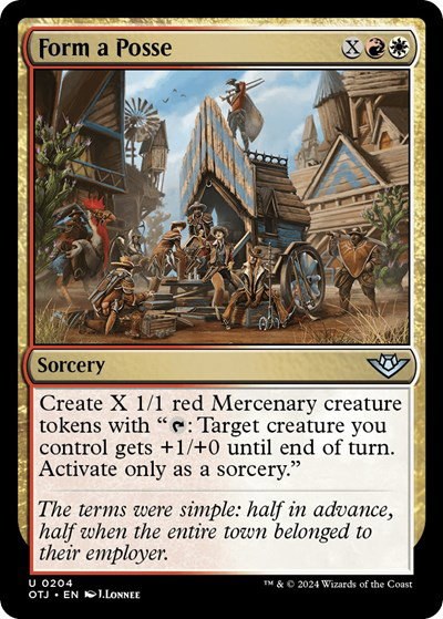 Form a Posse - Foil