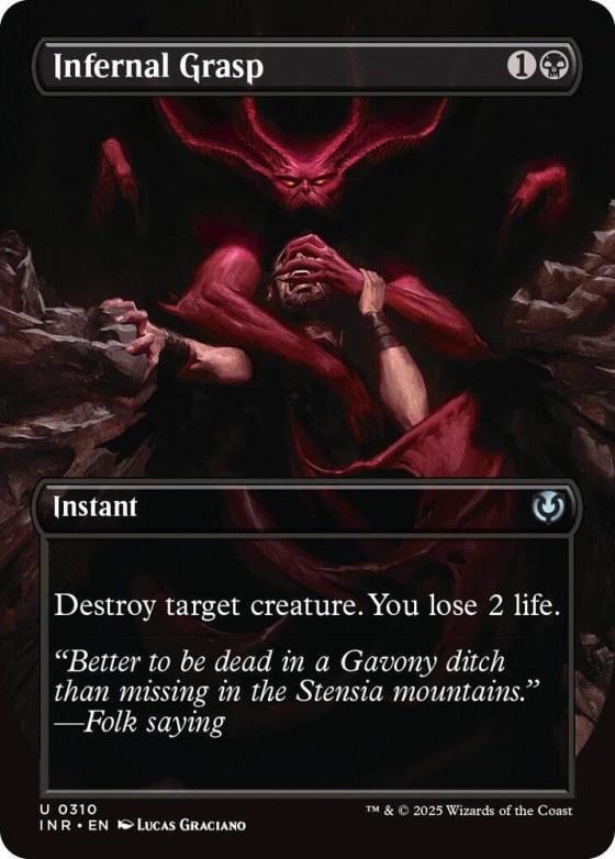 Infernal Grasp - Foil