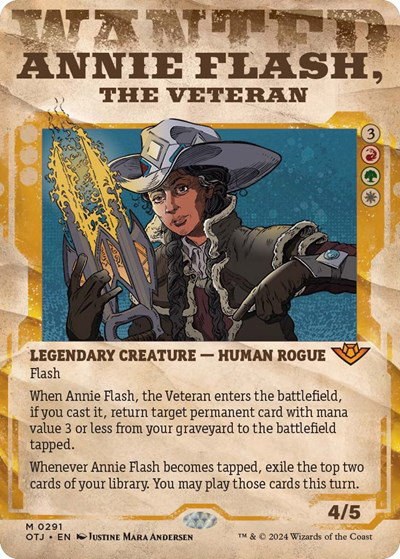 Annie Flash, the Veteran - Foil