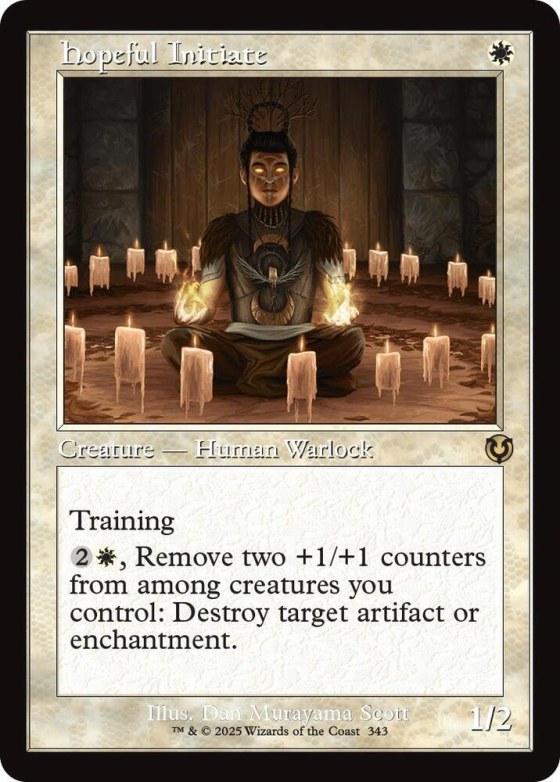 Hopeful Initiate - Foil