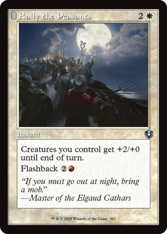 Rally the Peasants - Foil