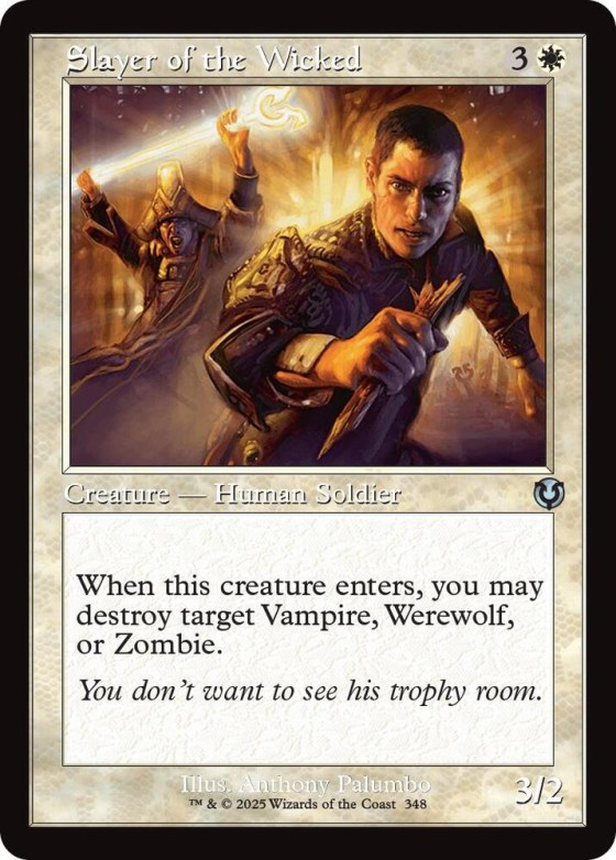 Slayer of the Wicked - Foil