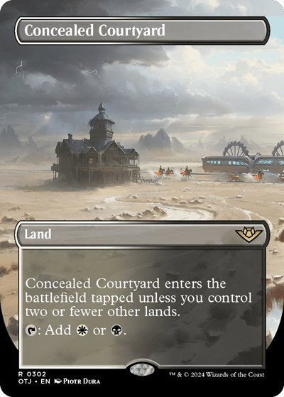 Concealed Courtyard - Foil