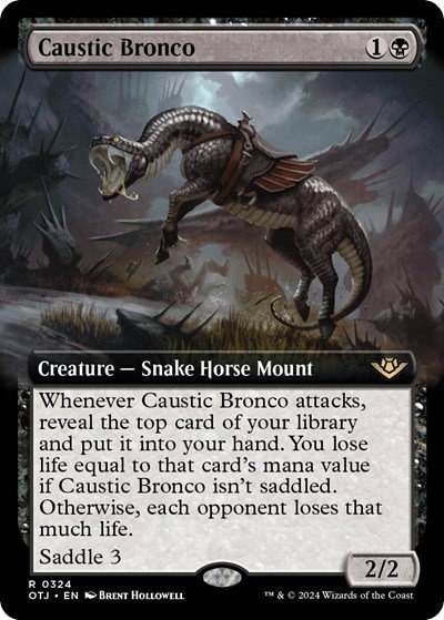 Caustic Bronco - Foil