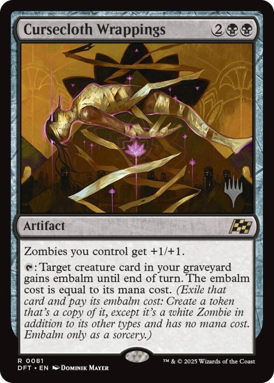 Cursecloth Wrappings - Foil